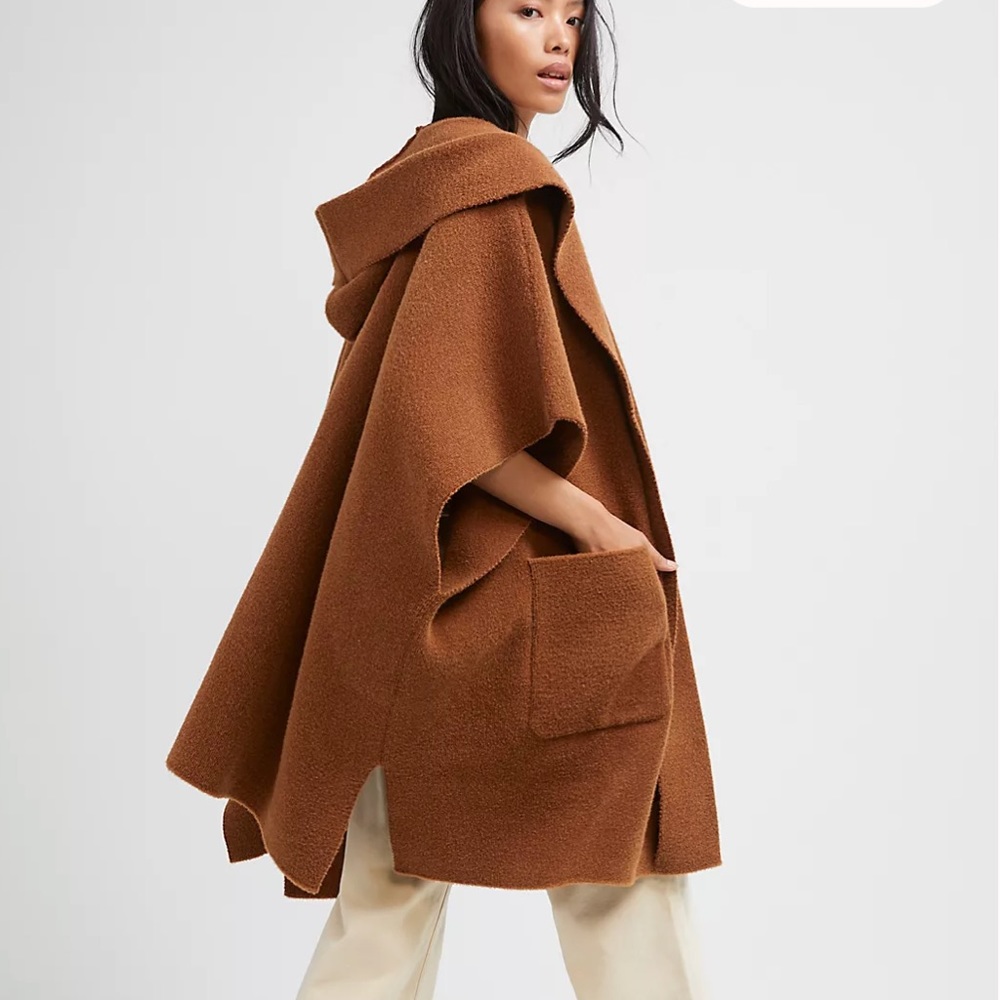Free People cozy hooded kimono